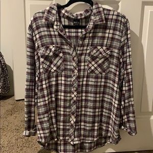 Purple Plaid Flannel